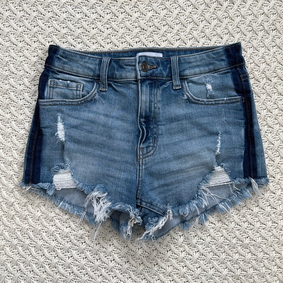 Studio Blue Denim Shorts - Picture 8 of 8
